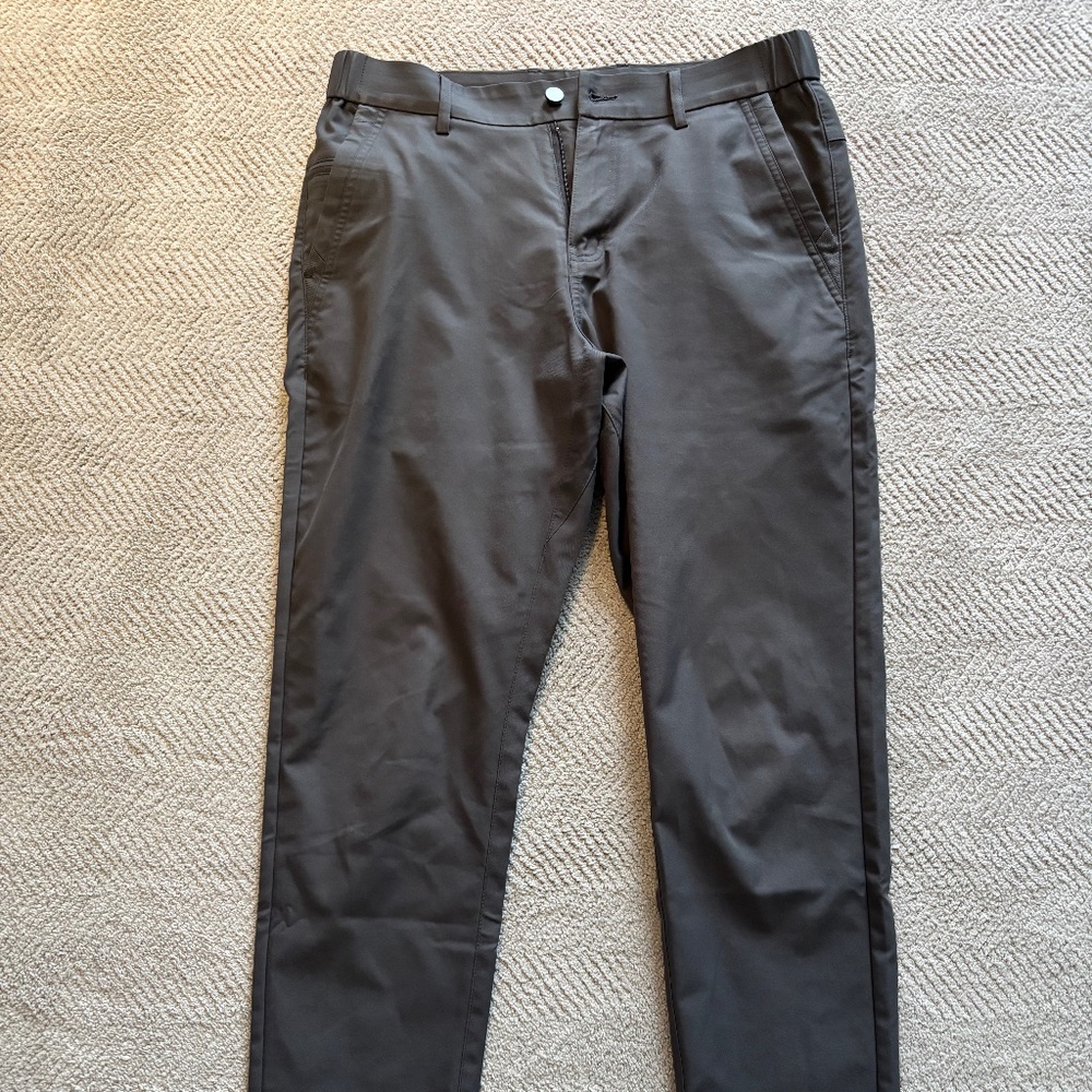 Grey men’s slacks